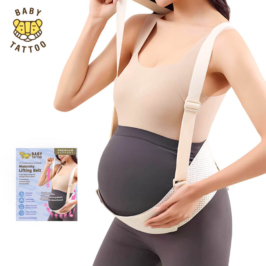 เข็มขัดพยุงครรภ์ BABY TATTOO PREMIUM (รุ่นปรับสาย)_0